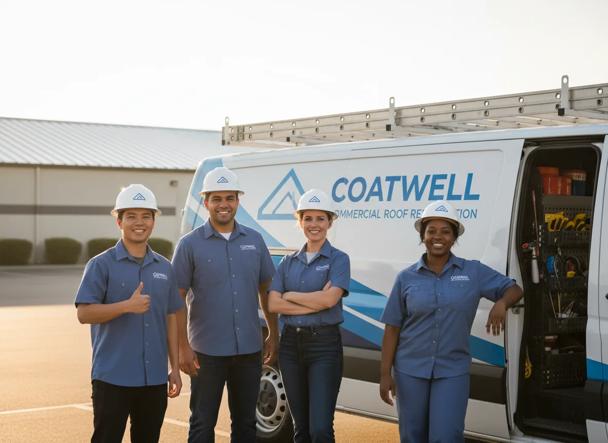 Commercial roof coating company in Waresboro, GA